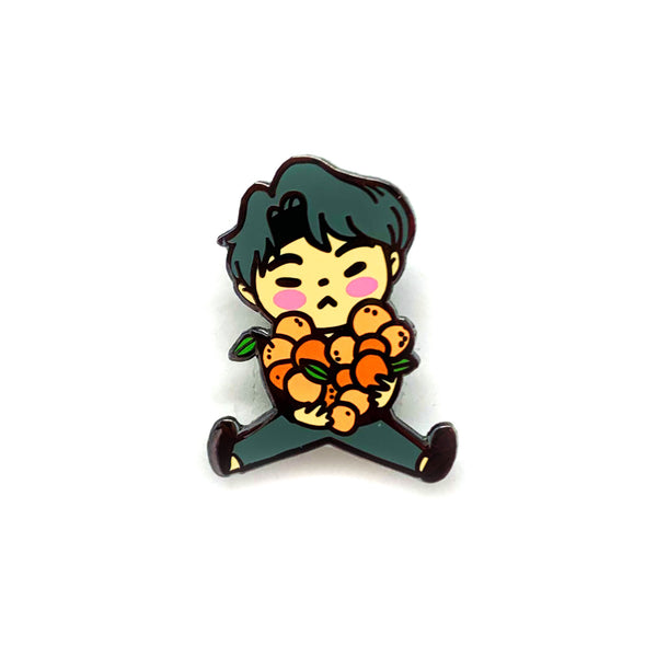 Tangerine Yoongi Enamel Pin