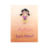 Pigtail Boba Girl Enamel Pin