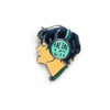 Tae Tae FM Enamel Pin