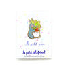 Totoro & Pothos Plant Enamel Pin