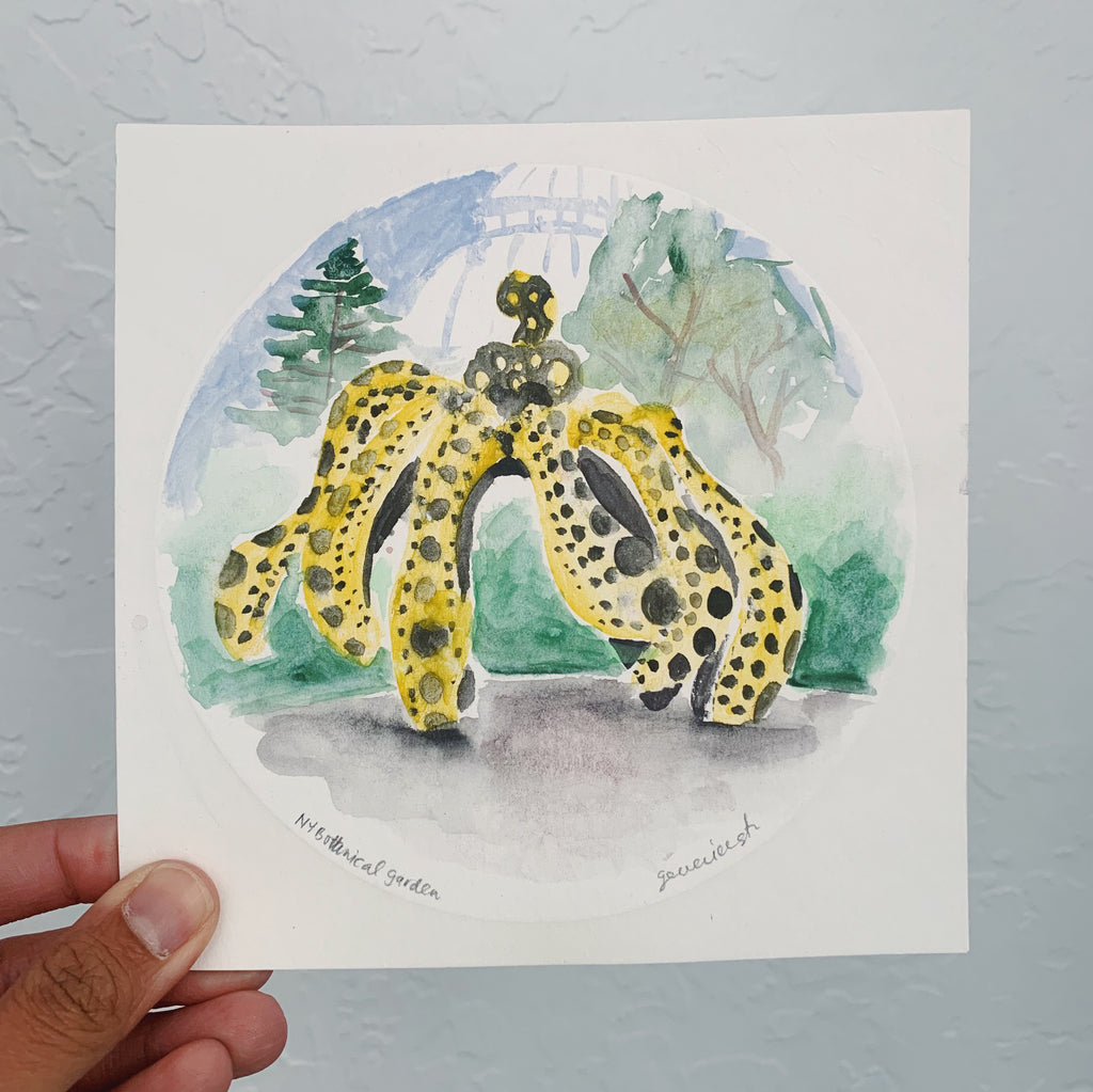 Yayoi Kusama Pumpkin #2 Original Art