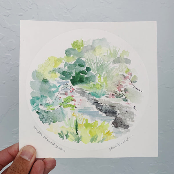 New York Botanical Gardens Study Original Art