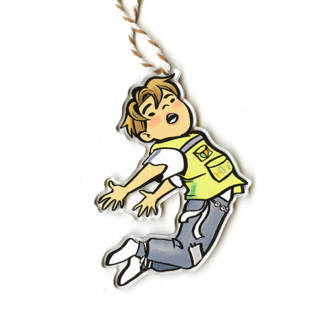 Flying Jin Holiday Ornament