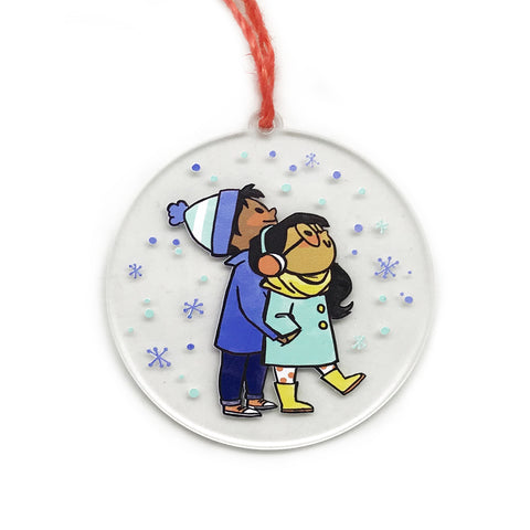 Snowfall Holiday Ornament