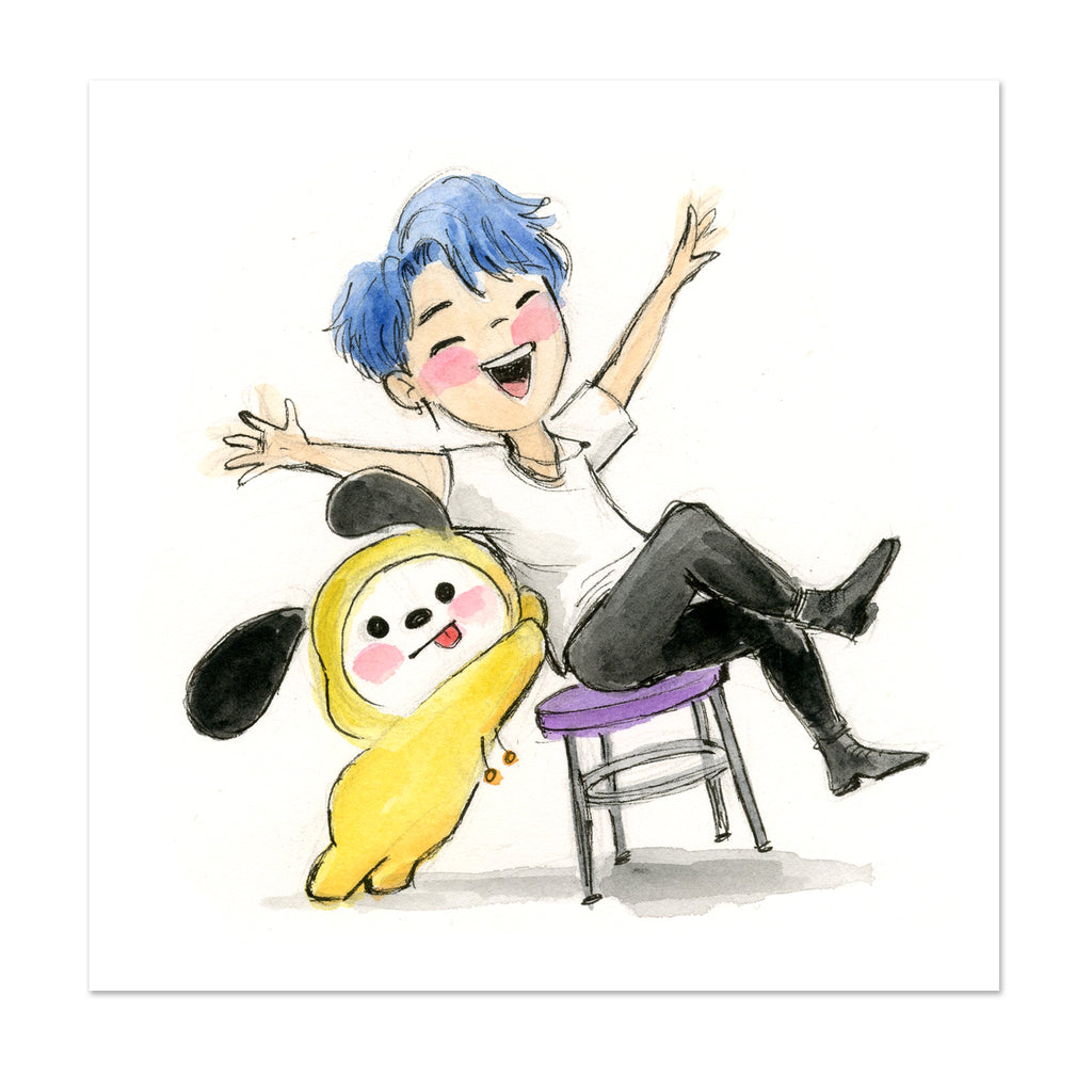 Chimmy to the Rescue Art Print