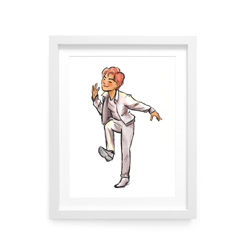 BTS Butter RM Art Print