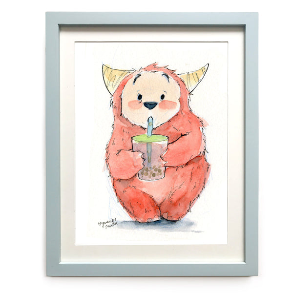 Boba Monster Art Print