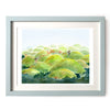 Chocolate Hills Hello Art Print
