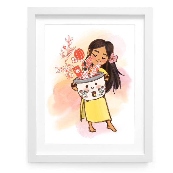 Celebration of Rice Limited Edition Art Print