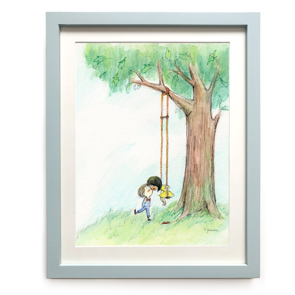 You Make My Heart Swing Art Print