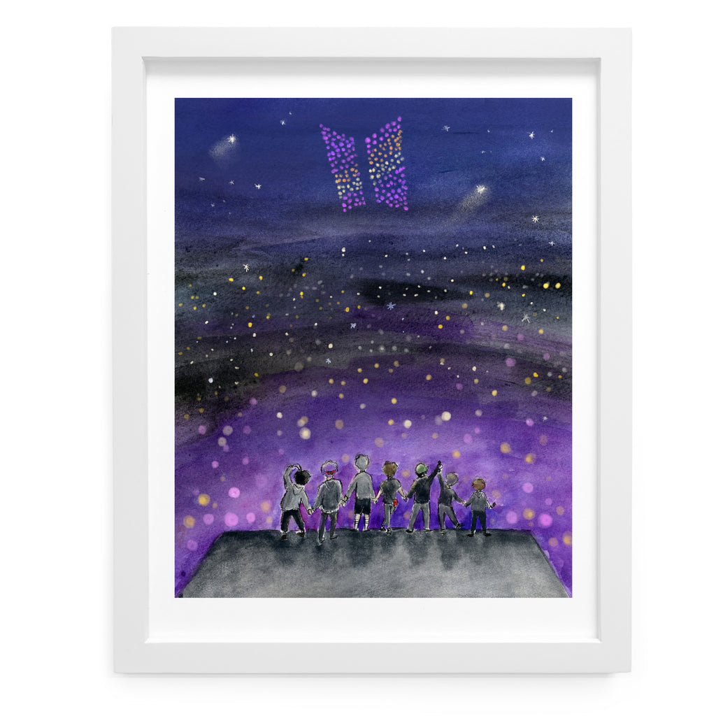 BTS Mikrokosmos Art Print