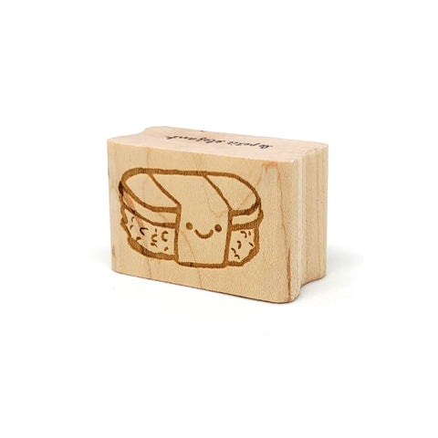 Spam Musubi Rubber Stamp