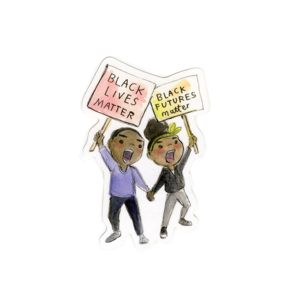 Black Lives Matter Protest Sticker