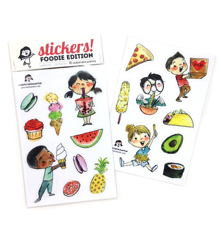 Foodie Sticker Set