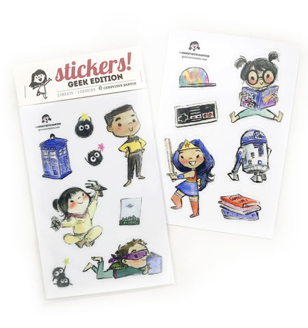 Geek Edition Sticker Set