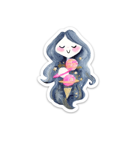 Intergalactic Ice Cream Vinyl Sticker