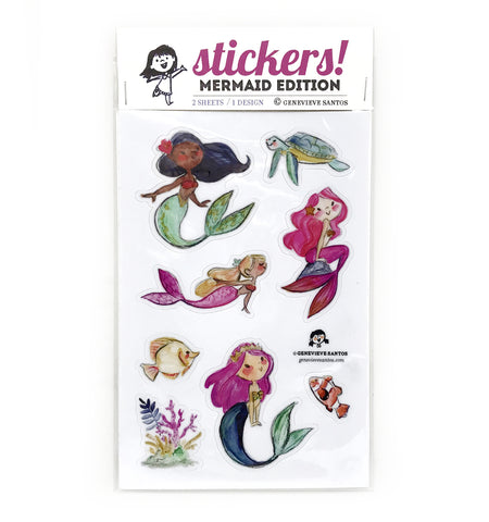 Mermaid Sticker Set