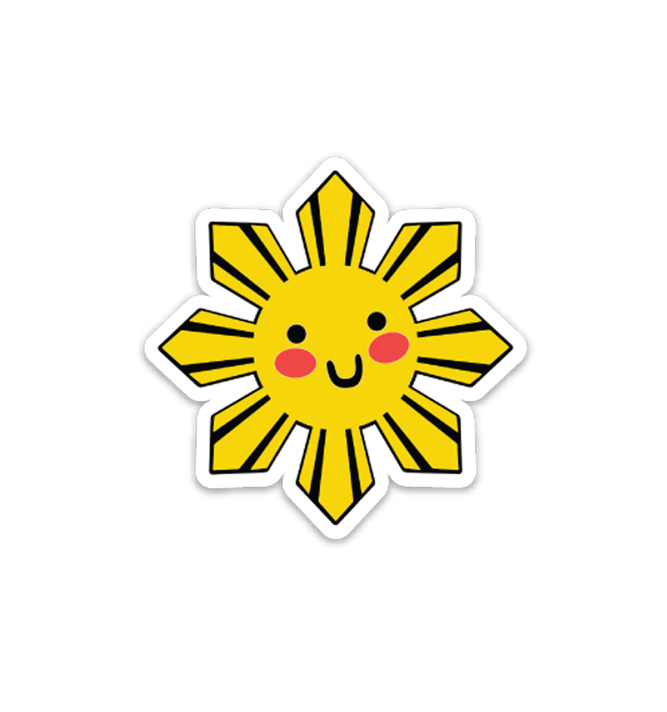 Philippine Sun Vinyl Sticker