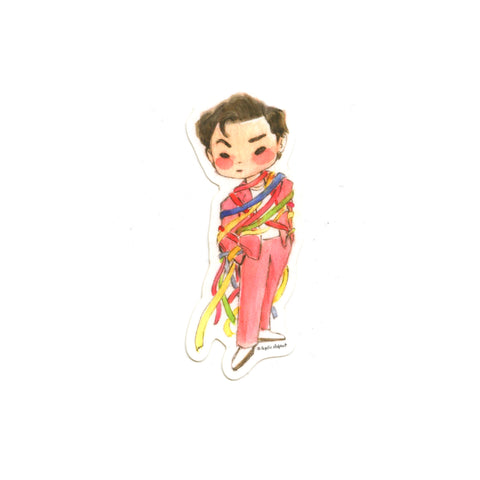 BTS Runway Taehyung Sticker