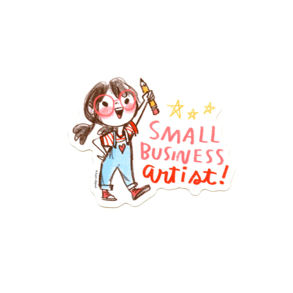 Small Business Artist Sticker
