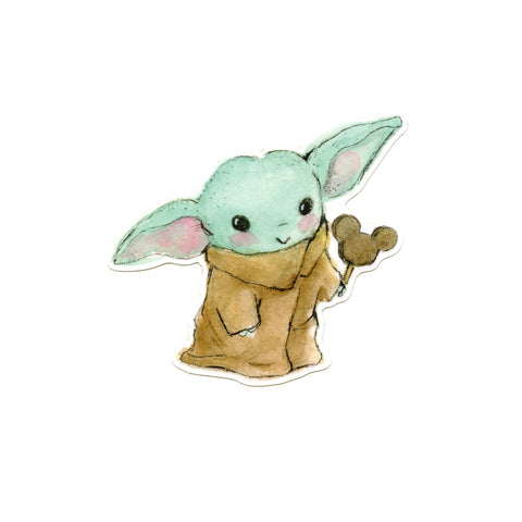The Child and Ice Cream Sticker