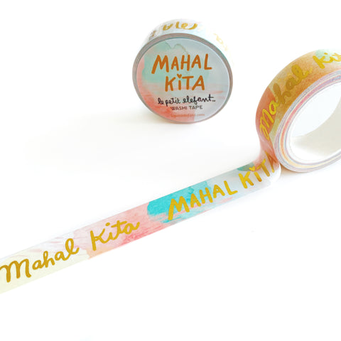 Mahal Kita Gold Foil Washi Tape