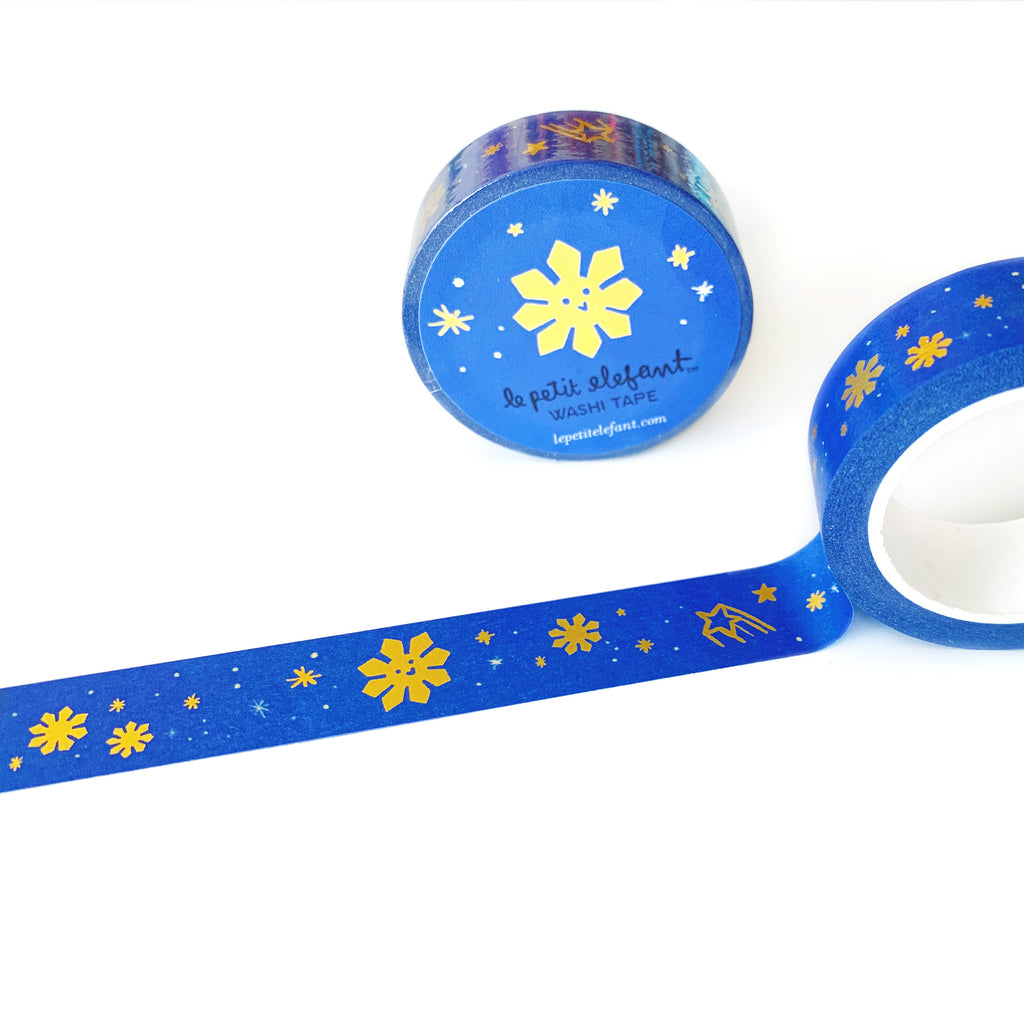 Philippine Stars Gold Foil Washi Tape