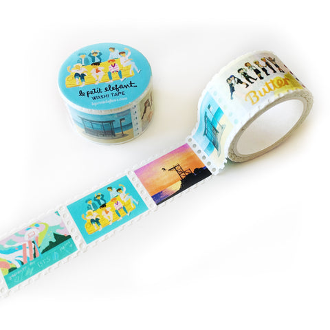 BTS Music Video Stamp Washi Tape